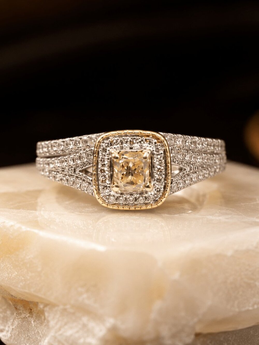 Sunfire Diamond Ring